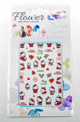 Picture of FLOWER BRAND STICKER - D289