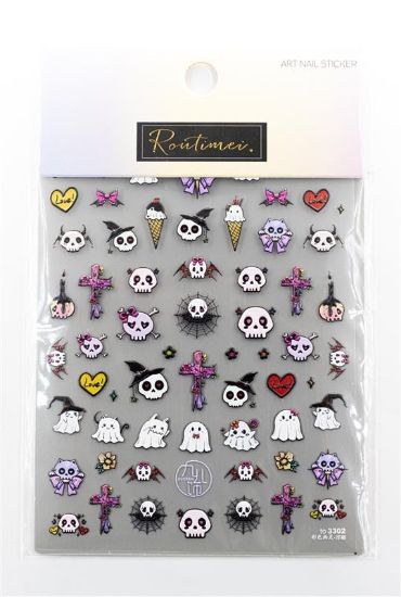 Picture of ROUTIMEI HALLOWEEN STICKER - TO3302