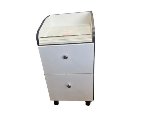 Picture of SMALL PEDICURE CART WHITE