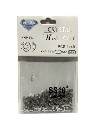 Picture of KING OF DIAMONDS CLEAR IRIDESCENT RHINESTONES SIZE 10
