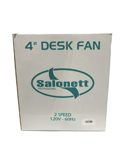 Picture of SALONETT DESK FAN 4IN WHITE