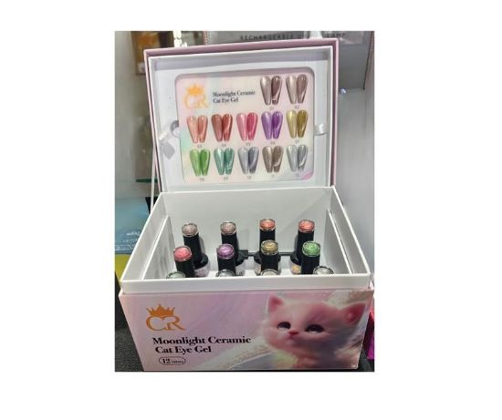 Picture of CROWN MOONLIGHT CERAMIC CAT EYE GEL SET