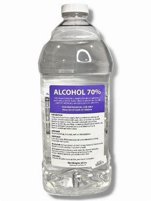 Picture of ALCOHOL 70% 64 OZ