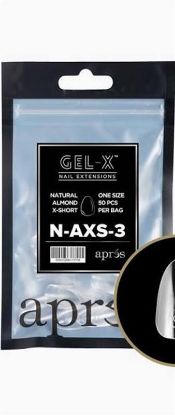 Picture of APRES NATURAL ALMOND EXTRA SHORT - SIZE 3 (50PCS)