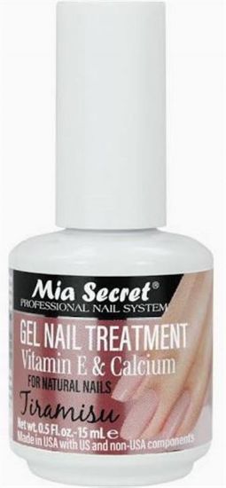 Picture of MIA SECRET GEL NAIL TREATMENT WITH VITAMINS & CALCIUM TIRAMISU
