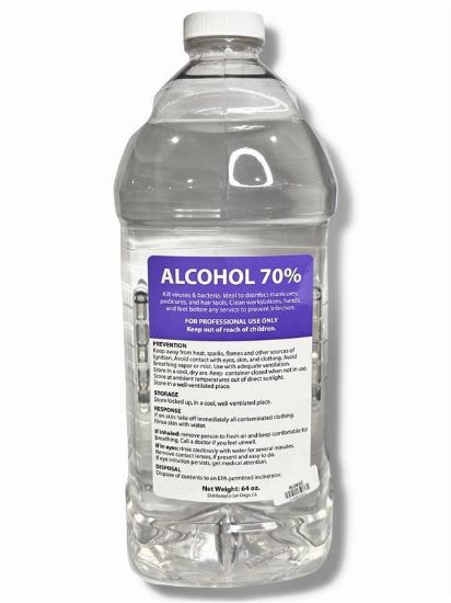 Picture of ALCOHOL 70% 64 OZ