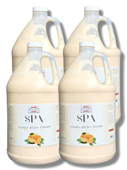 Picture of MIM TANGERINE ORANGE BODY CREAM CASE OF 4 - 1 GALLONS