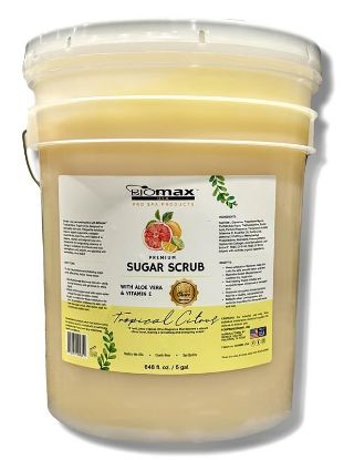 Picture of BIOMAX SUGAR SCRUB ALOE VERA TROPICAL CITRUS 5 GALLON BUCKET
