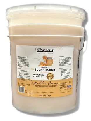 Picture of BIOMAX SUGAR SCRUB ALOE VERA MILK AND HONEY 5 GALLON BUCKET