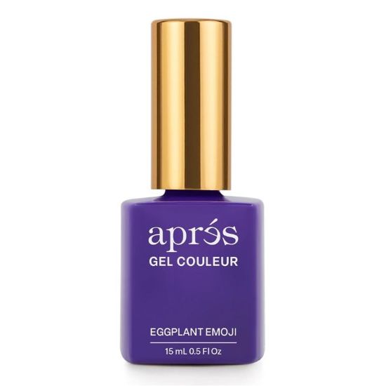 Picture of APRES GEL COULEUR - EGGPLANT EMOJI AP-5GCHF336-NP HEMA TPO FREE