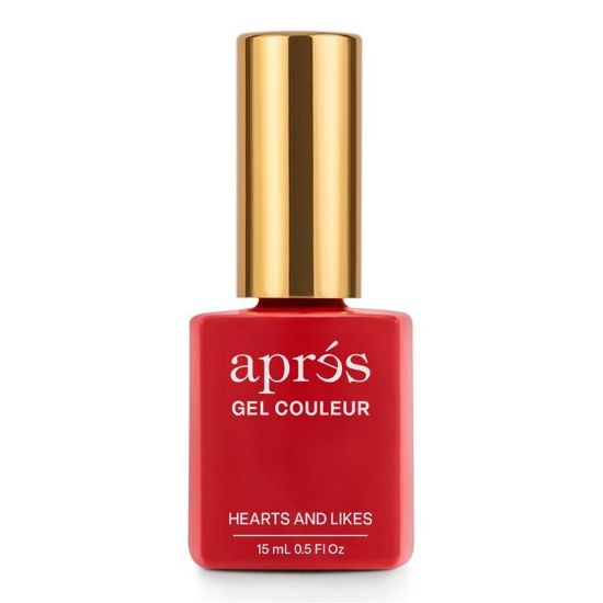 Picture of APRES GEL COULEUR - HEARTS AND LIKES AP-5GCHF255-NP HEMA TPO FREE