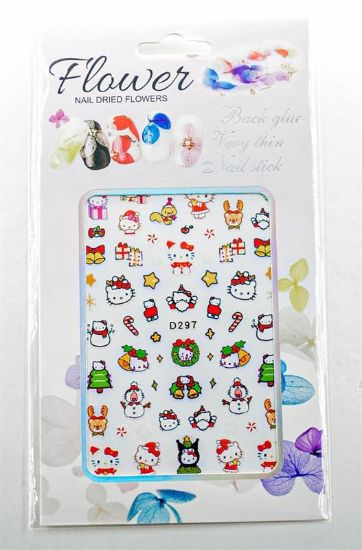 Picture of FLOWER BRAND STICKER - D297
