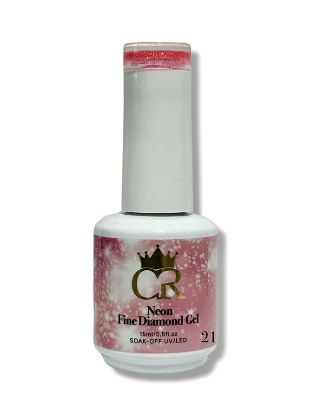 Picture of CROWN NEON FINE DIAMOND GEL 21