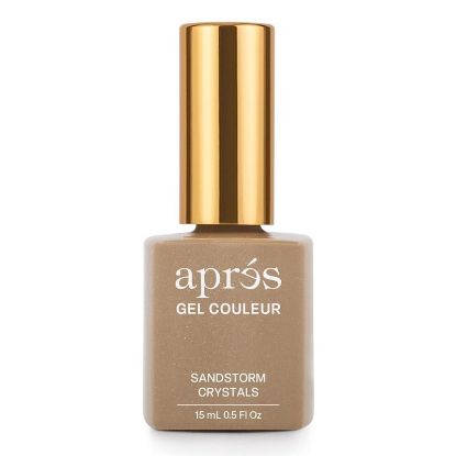 Picture of APRES GEL COULEUR - SANDSTORM CRYSTALS AP-5GCHFG06-NP HEMA TPO FREE