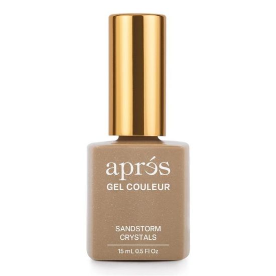 Picture of APRES GEL COULEUR - SANDSTORM CRYSTALS AP-5GCHFG06-NP HEMA TPO FREE