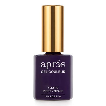 Picture of APRES GEL COULEUR - YOU-RE PRETTY GRAPE AP-5GCHF201-NP HEMA TPO FREE