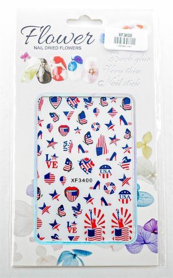 Picture of FLOWER BRAND STICKER - XF3400