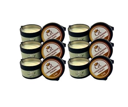 Picture of CROWN MASSAGE CANDLE JASMINE 12PCS