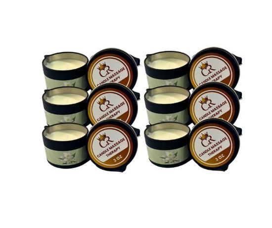 Picture of CROWN MASSAGE CANDLE JASMINE 12PCS