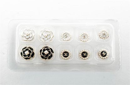 Picture of NEW FASHION BLACK & WHITE DESIGNER CHARMS STYLE 1