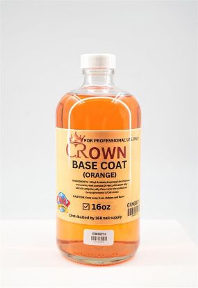 Picture of CROWN ORANGE BASE COAT 16 FL OZ