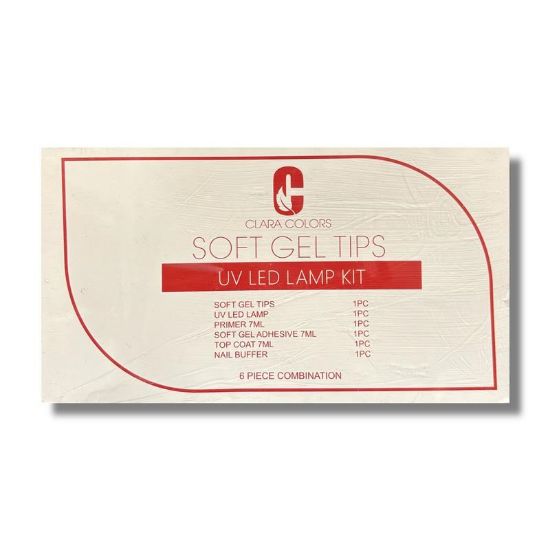 Picture of CLARA COLORS SOFT GEL TIP KIT 6PCS