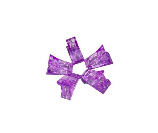 Picture of CROWN SMALL CLIPS PURPLE CR-101