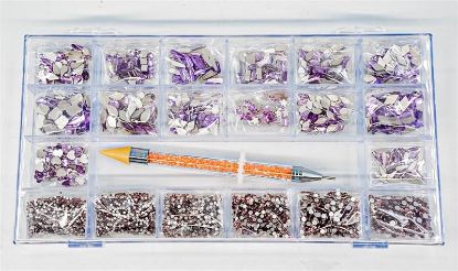 Picture of DIAMOND KIT BOX PURPLE