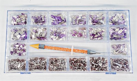 Picture of DIAMOND KIT BOX PURPLE