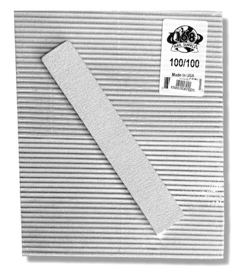 Picture of 168 NAIL SUPPLY  ZEBRA JUMBO FILE 100/100 (50 PCS)