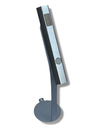 Picture of SOFT GEL SNAP ON METAL LAMP - BLUE