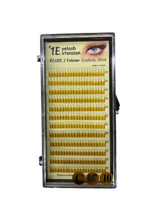 Picture of 1E EYELASH EXTENSION FLARE 3 VOLUME C 0.07 10