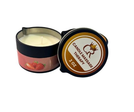 Picture of CROWN MASSAGE CANDLE STRAWBERRY SINGLE