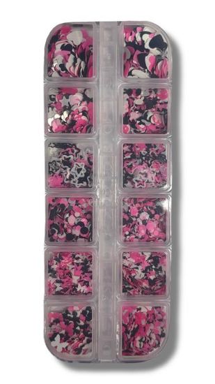 Picture of PINK CONFETTI 12PCS