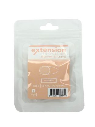 Picture of REVEL SOFT GEL TIP REFILL MEDIUM STILETTO #5 50PCS