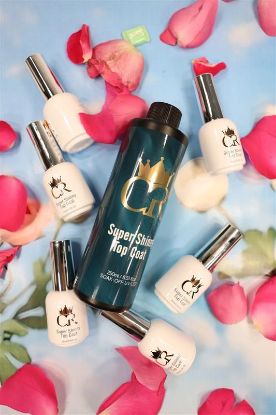 Picture of BUY 1 CROWN SHINY TOP COAT 8OZ GET 15 FREE .5OZ