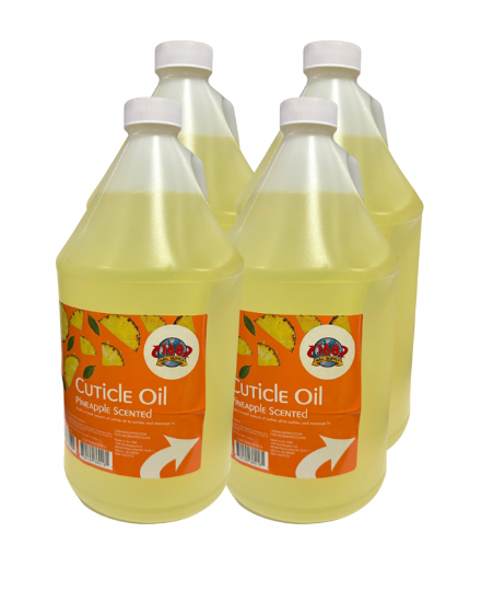 Picture of 168 NAIL SUPPLY CUTICLE OIL CASE  CASE OF 4 GALLONS