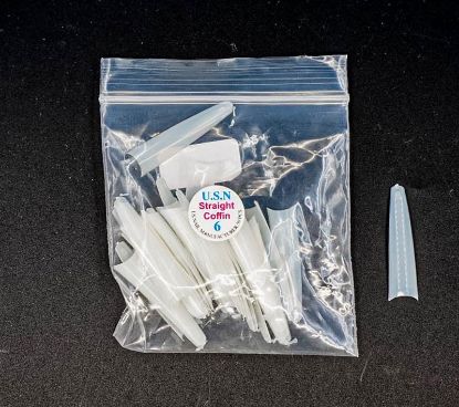 Picture of US NAIL STRAIGHT COFFIN TIP 6