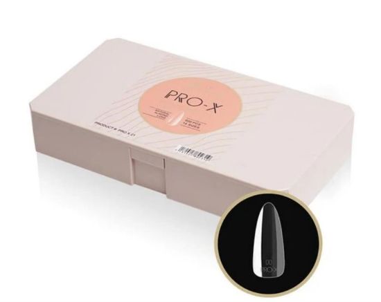 Picture of IGEL PRO-X SOFT GEL TIPS NATURAL  ALMOND LONG 600 PCS