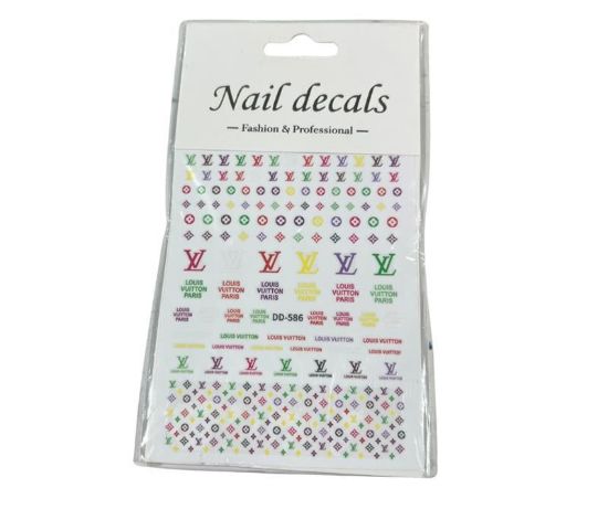 Picture of NAIL DECALS STICKER - DD-586