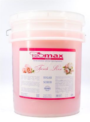 Picture of BIOMAX SUGAR SCRUB FRENCH ROSE 5 GALLON BUCKET