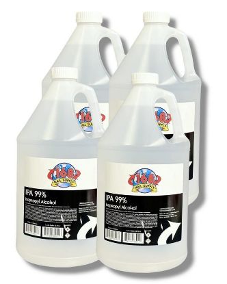 Picture of 168 NAIL SUPPLY IPA 99% ISOPROPLE ALCOHOL CASE  OF 4 GALLONS