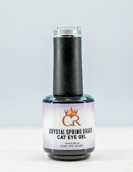 Picture of CROWN CRYSTAL SPRING GRASS CATEYE GEL 11