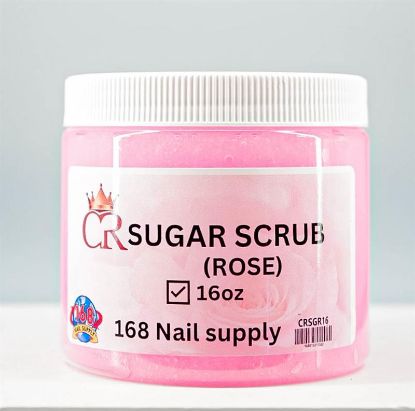 Picture of CROWN SUGAR SCRUB ROSE 16 OZ