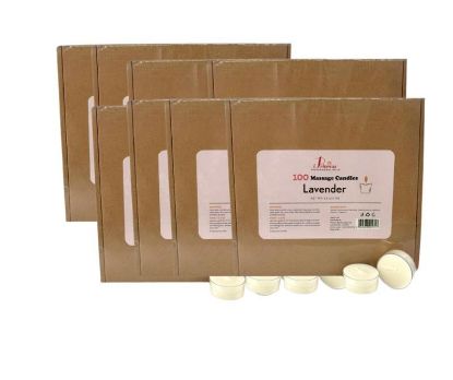 Picture of IPRINCESS 100 MASSAGE CANDLES LAVENDER CASE OF 8 BOX