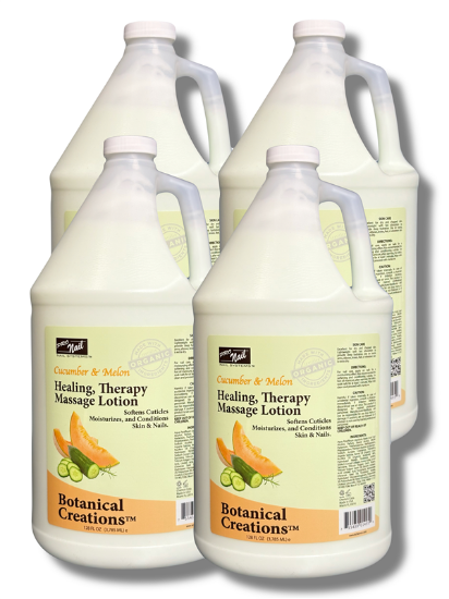 Picture of PRO NAIL CUCUMBER & MELON MASSAGE LOTION CASE OF 4 - 1 GALLONS