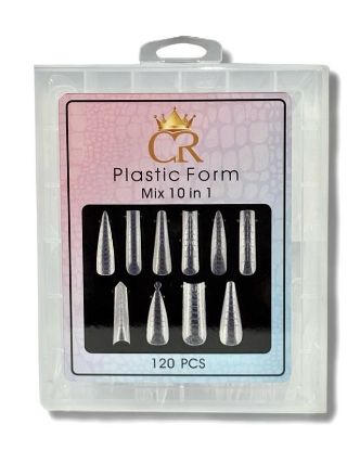 Picture of CROWN PLASTIC NAIL FORMS MIX