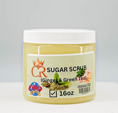 Picture of CROWN SUGAR SCRUB GREEN TEA & GINGER 16 OZ