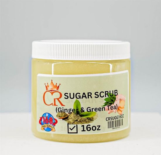 Picture of CROWN SUGAR SCRUB GREEN TEA & GINGER 16 OZ