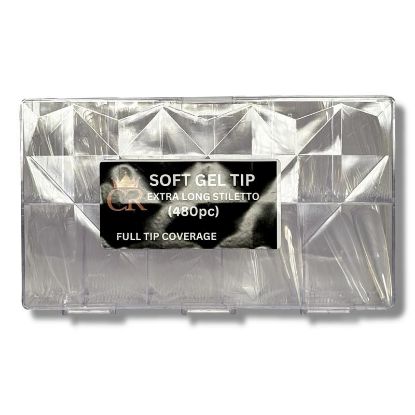 Picture of CROWN  SOFT GEL TIPS STILETTO CR-87